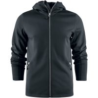 Hoodie Layback Svart Printer RED
