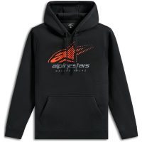 Hoodie Pulse Pullover Svart/Orange ALPINESTARS