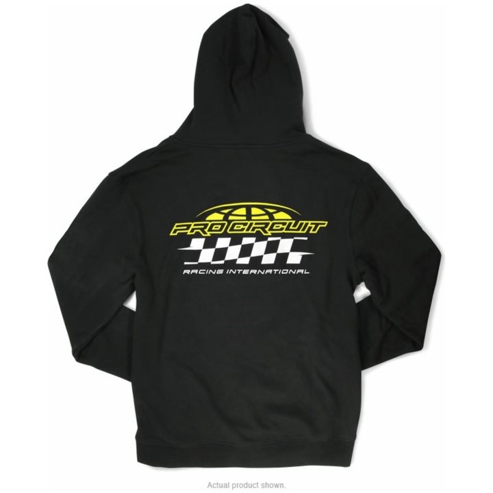 Hoodie Racer Svart PRO CIRCUIT – bild 3
