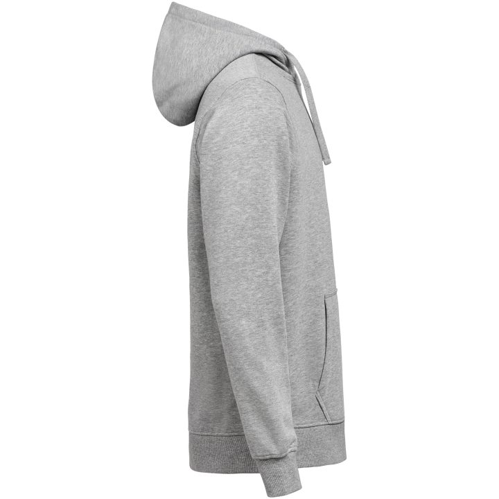 Hoodie Regular Fit Gråmelerad Untagged Movement – bild 2