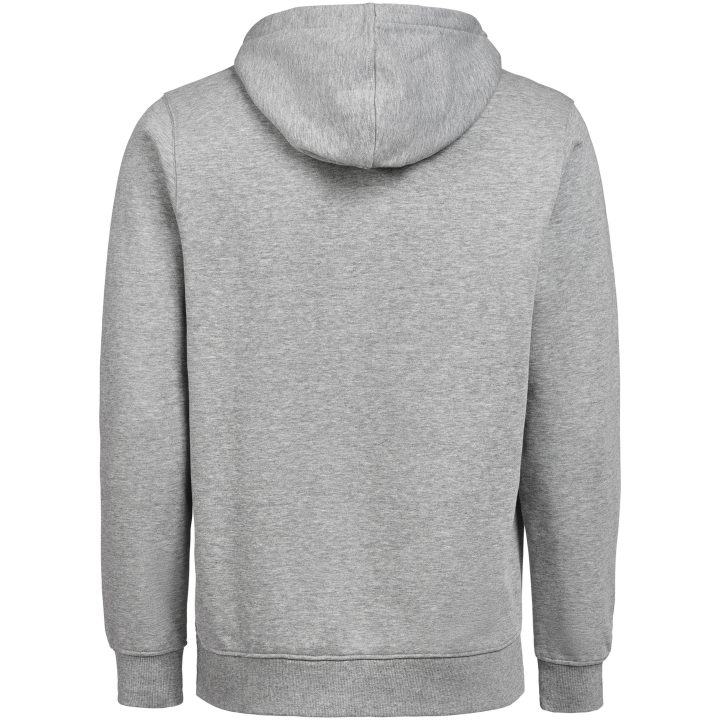 Hoodie Regular Fit Gråmelerad Untagged Movement – bild 3