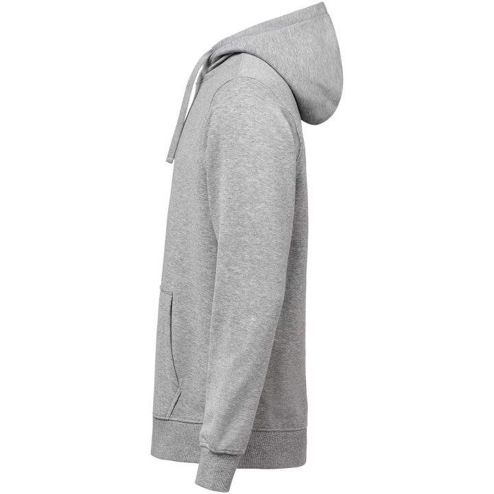 Hoodie Regular Fit Gråmelerad Untagged Movement – bild 4