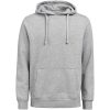 Hoodie Regular Fit Gråmelerad Untagged Movement – miniatyr 1