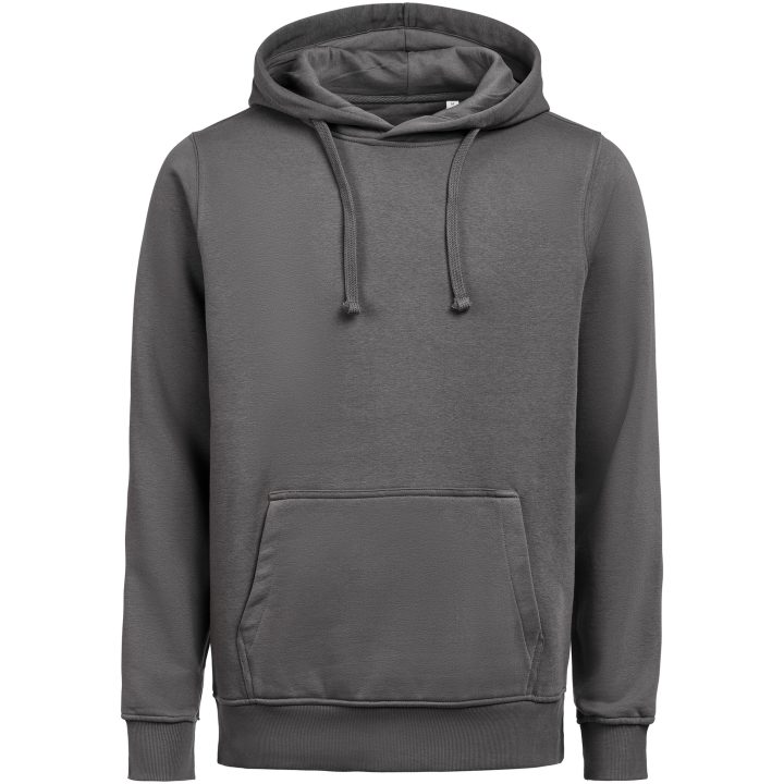 Hoodie Regular Fit Kolgrå Untagged Movement – bild 3