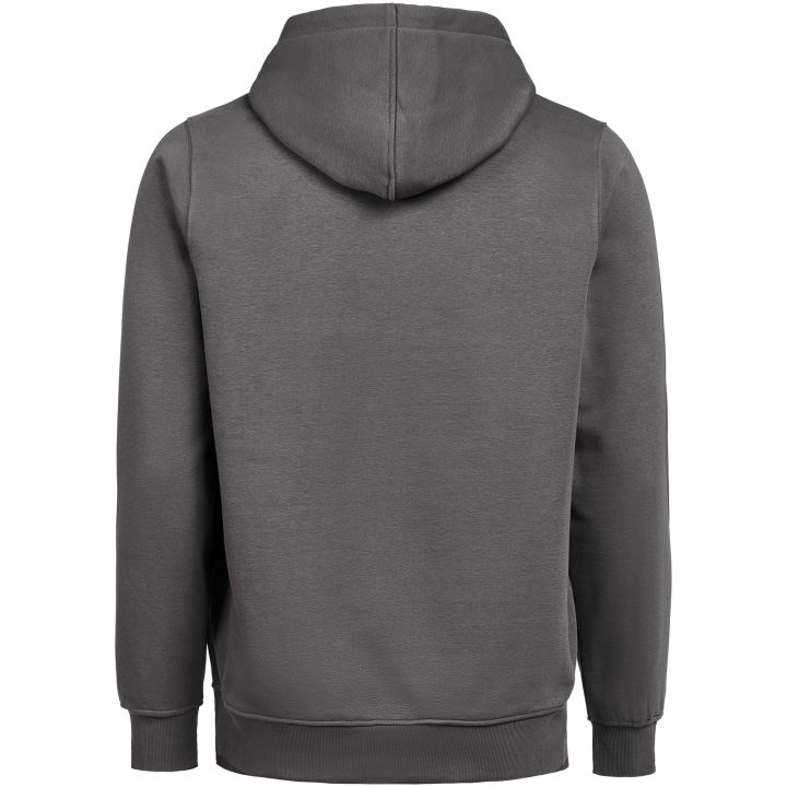 Hoodie Regular Fit Kolgrå Untagged Movement – bild 4