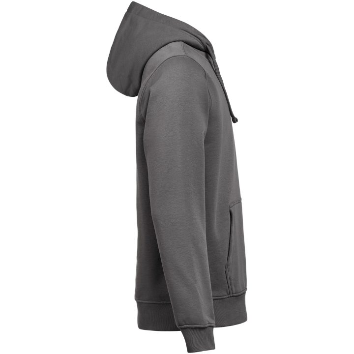 Hoodie Regular Fit Kolgrå Untagged Movement – bild 5