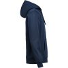 Hoodie Regular Fit Marinblå Untagged Movement – miniatyr 2