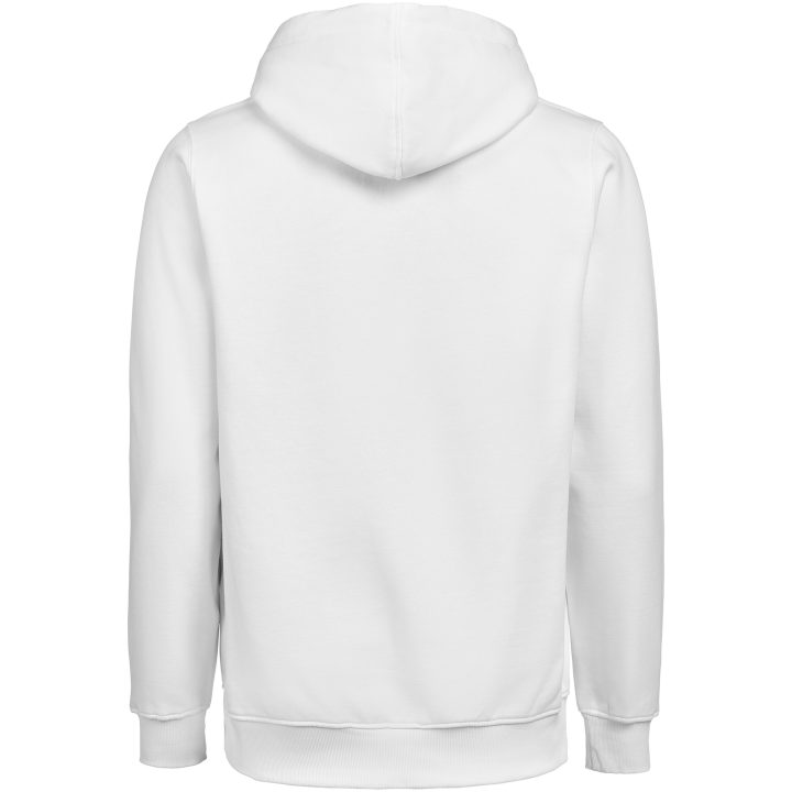 Hoodie Regular Fit Vit Untagged Movement – bild 2
