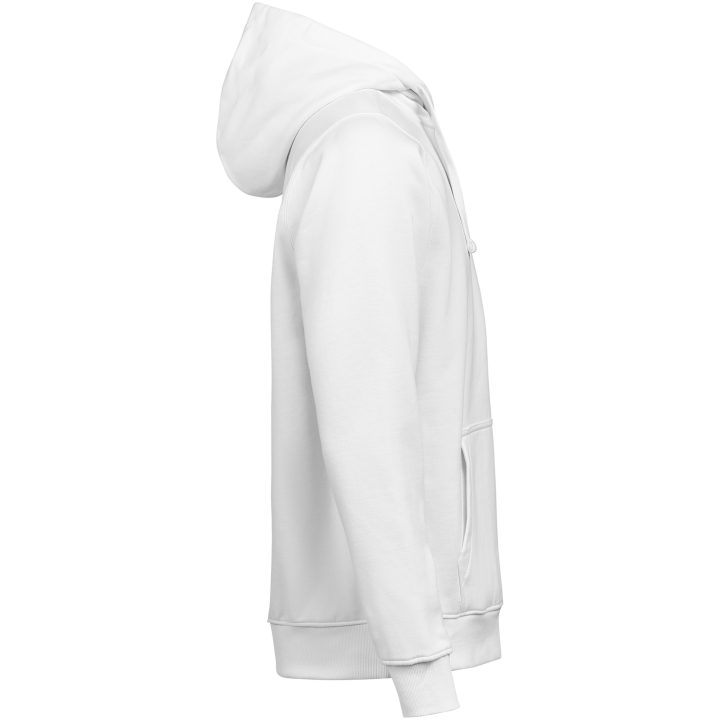 Hoodie Regular Fit Vit Untagged Movement – bild 3