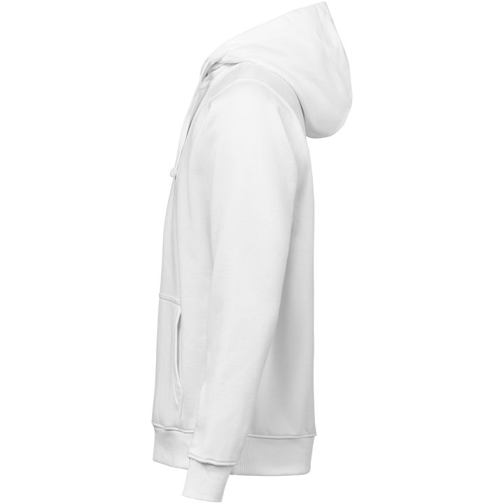 Hoodie Regular Fit Vit Untagged Movement – bild 4