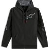 Hoodie Sessions V3 Dragkedja Svart/Grå ALPINESTARS Large – miniatyr 1