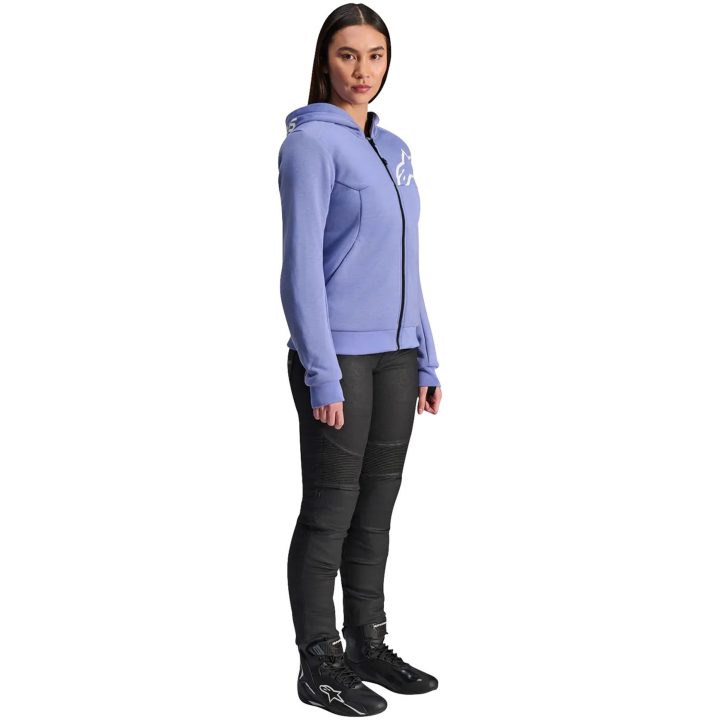 Hoodie Stella Chrome v2 Sport Violett ALPINESTARS Small – bild 2
