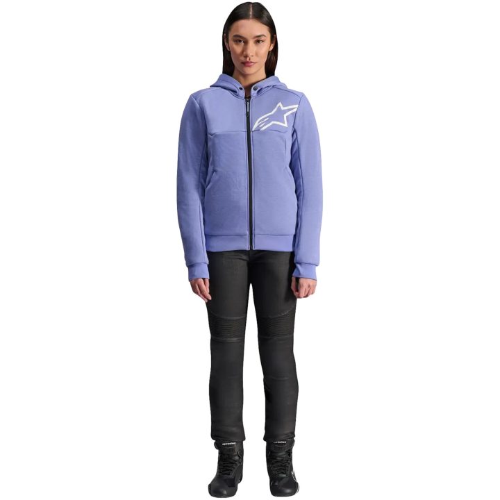 Hoodie Stella Chrome v2 Sport Violett ALPINESTARS Small – bild 3