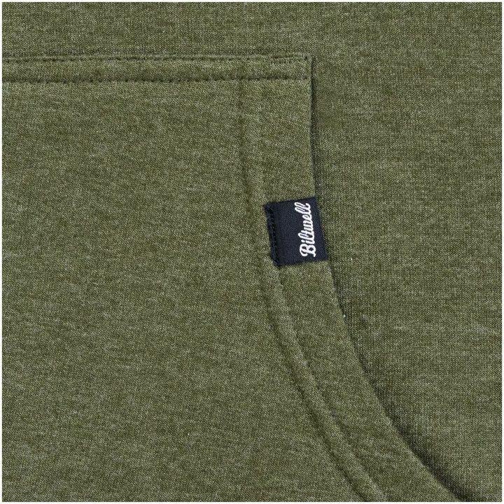 Hoodie Stencil Zip Olive BILTWELL – bild 2