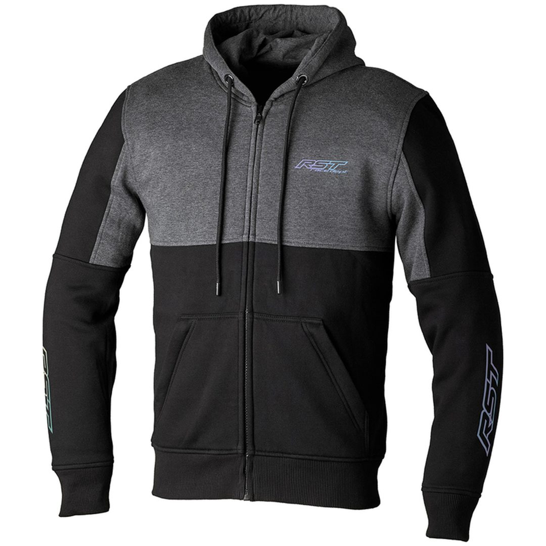 Hoodie Team Svart/grå RST XS