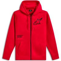 Hoodie Transverse Zip Röd ALPINESTARS