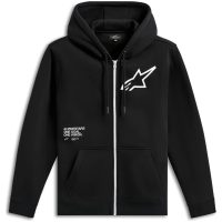 Hoodie Transverse Zip Svart ALPINESTARS