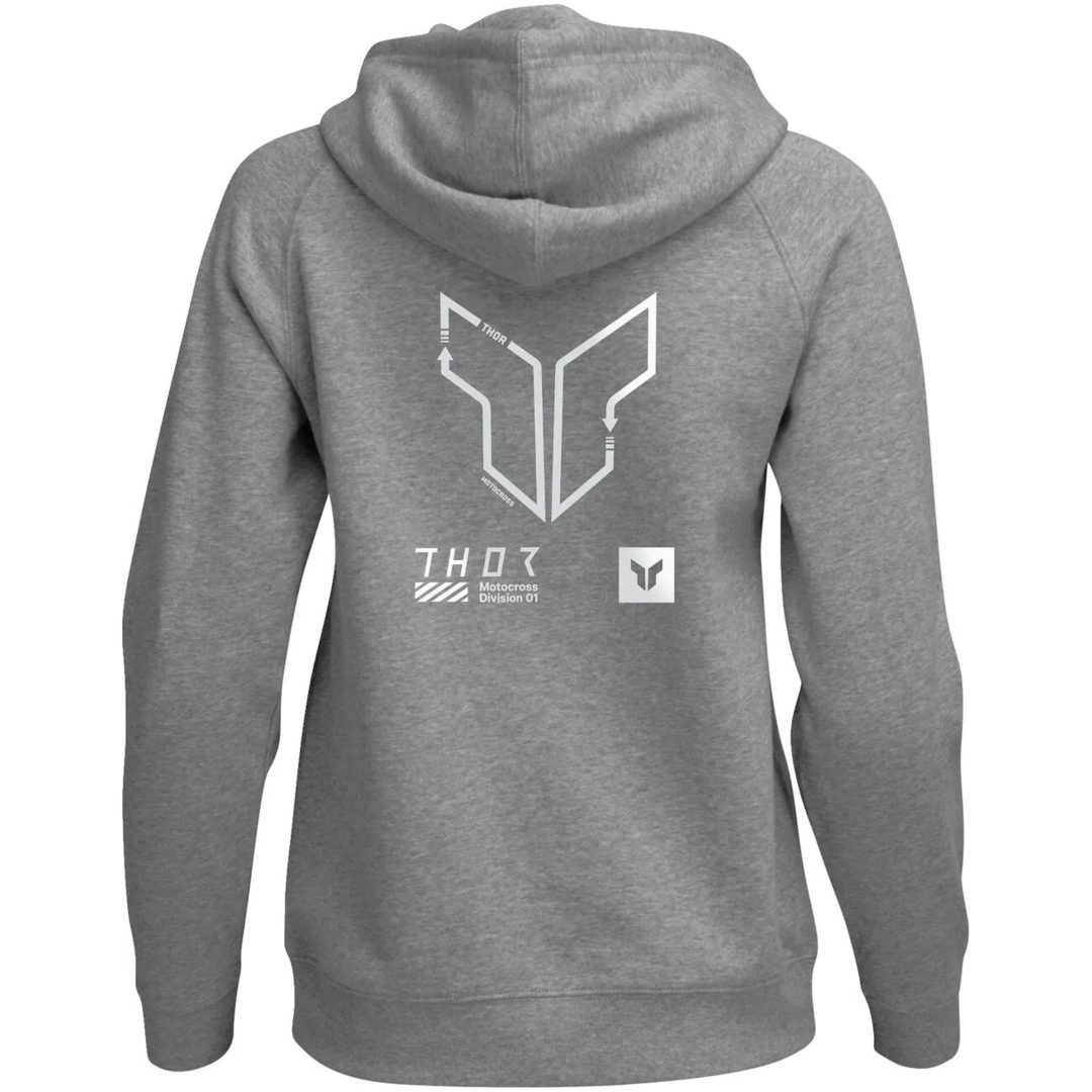 Hoodie Trax Blå/grå THOR Large – bild 2