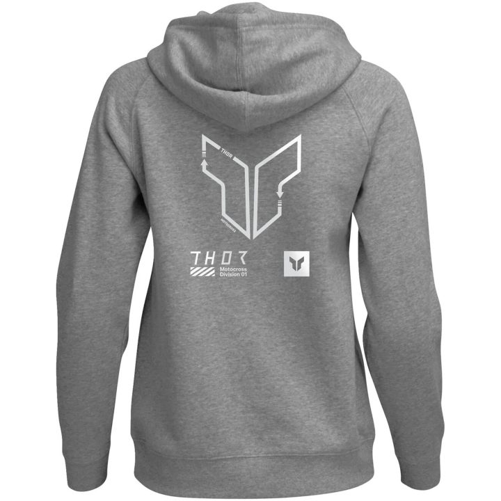 Hoodie Trax Blå/grå THOR Large – bild 2