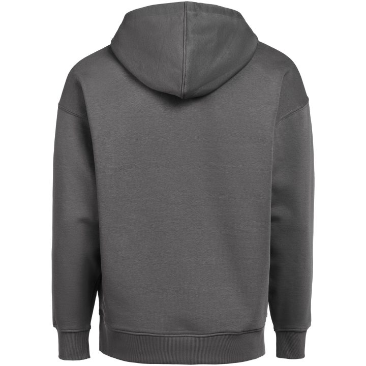 Hoodie UM Loose Fit Kolgrå Untagged Movement – bild 2