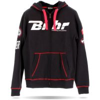 Hoodie Vintage Factory Svart/Röd BIHR