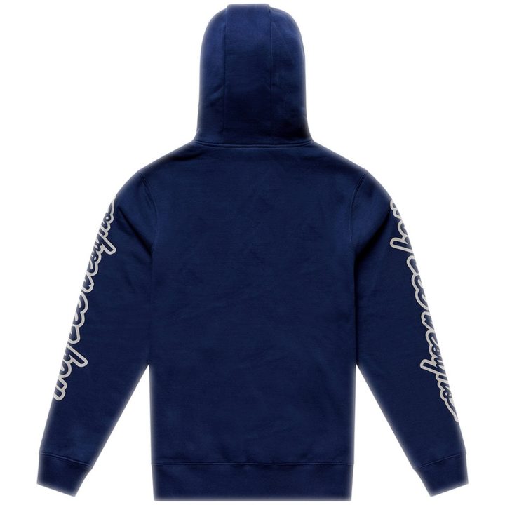 Hoodie Zip Up Badge Marinblå Salviagrön TROY LEE DESIGNS s – bild 2