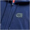Hoodie Zip Up Badge Marinblå Salviagrön TROY LEE DESIGNS s – miniatyr 8