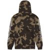 Hoodie Zip Up Oliv Kamouflage TROY LEE DESIGNS Small – miniatyr 2