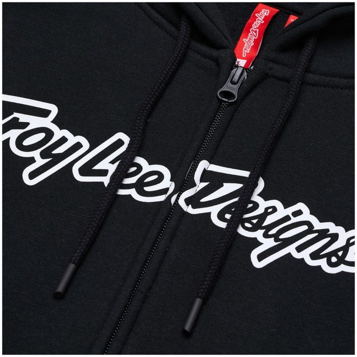 Hoodie Zip Up Signature Svart TROY LEE DESIGNS Small – bild 3