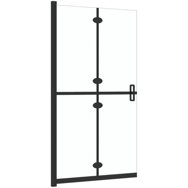 Hopfällbar duschvägg med klart ESG-glas vidaXL 70 x 190 cm – bild 4