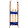 Hopfällbar kälke trä 110 cm vidaXL – miniatyr 3