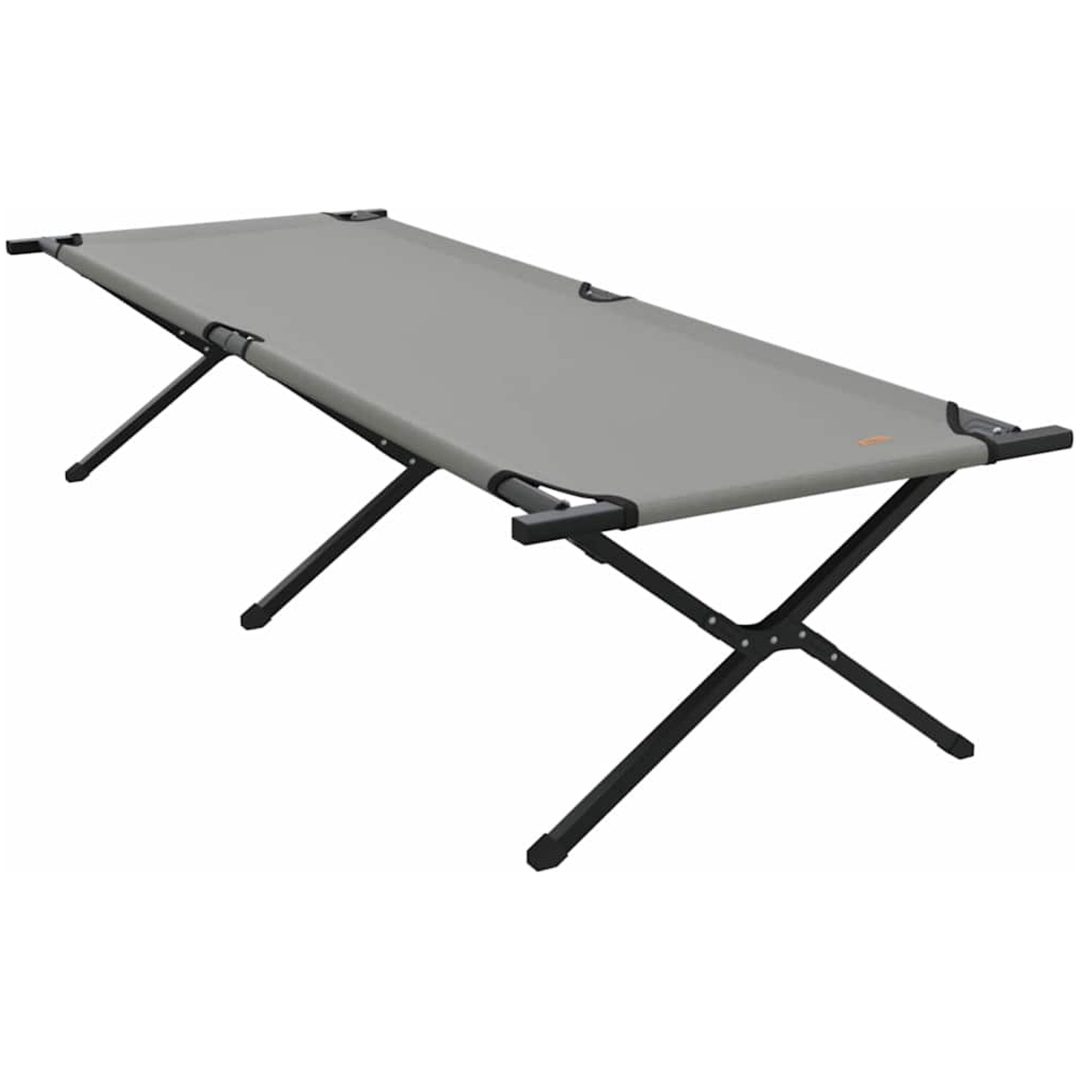 Hopfällbar Solbädd med Bärväska Grå 600D Oxford-tyg vidaXL 210 x 80 x 46 cm – bild 2