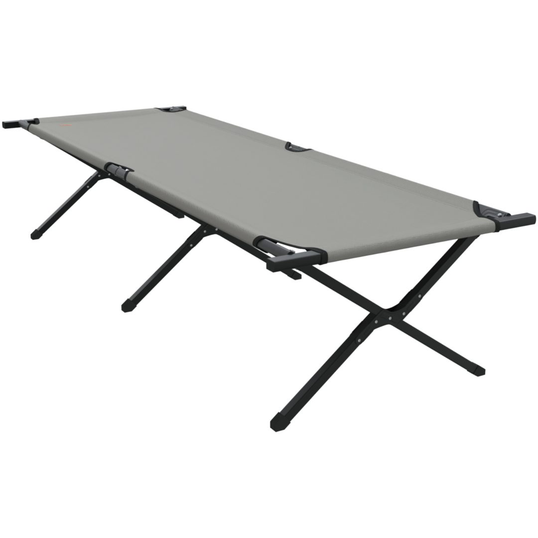 Hopfällbar Solbädd med Bärväska Grå 600D Oxford-tyg vidaXL 210 x 80 x 46 cm – bild 6
