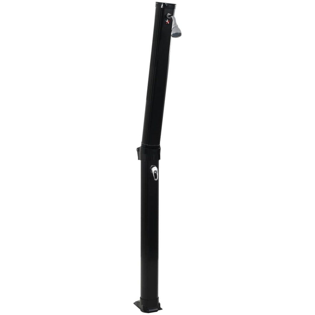 Hopfällbar soldusch svart 214 cm 23 L vidaXL – bild 2