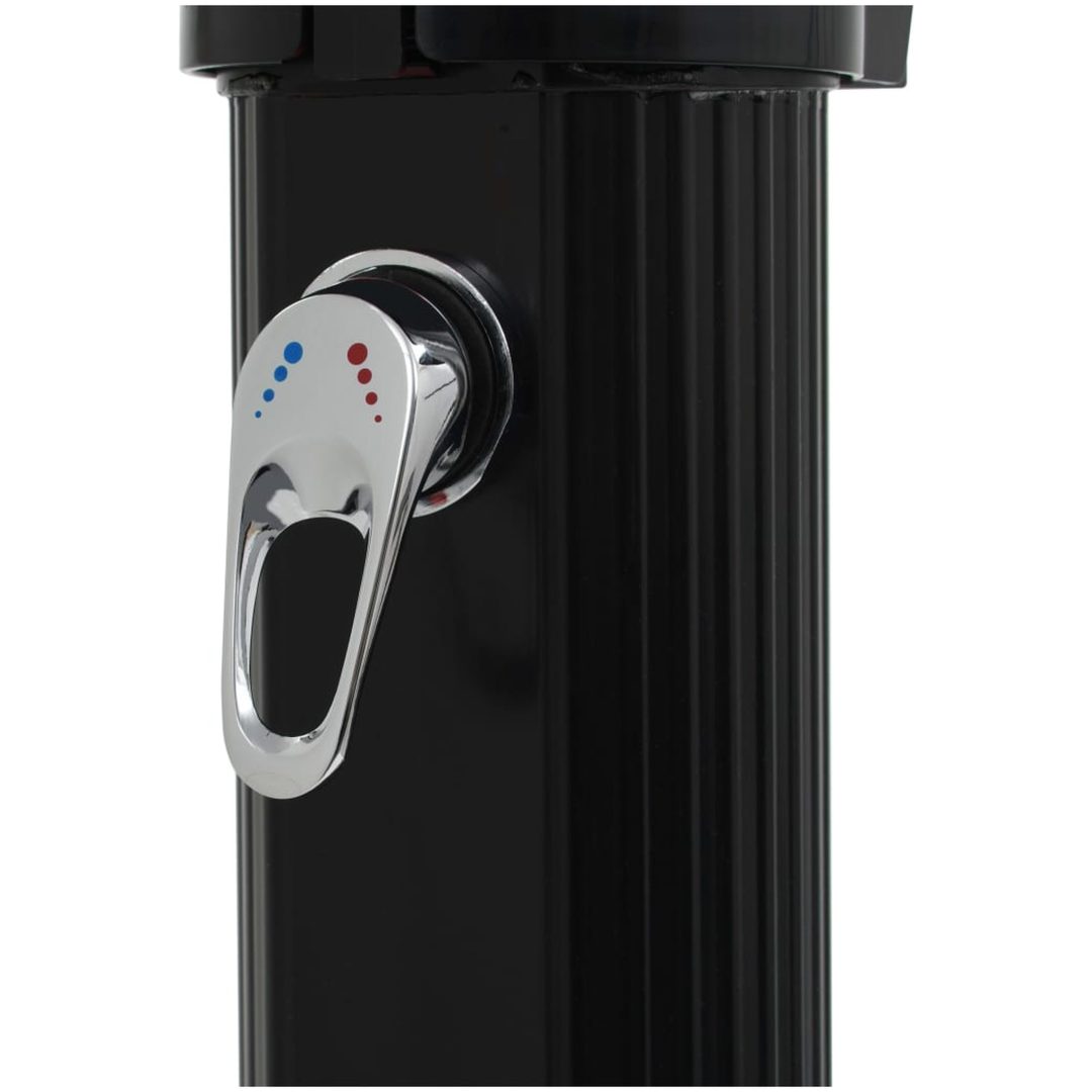 Hopfällbar soldusch svart 214 cm 23 L vidaXL – bild 5