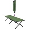 Hopfällbar Solsäng med Bärväska Amy Gul 600D Oxford Tyg vidaXL 193 x 69 x 45 cm – miniatyr 10