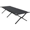 Hopfällbar solsäng med bärväska Svart 600D Oxford tyg vidaXL 210 x 80 x 46 cm – miniatyr 7