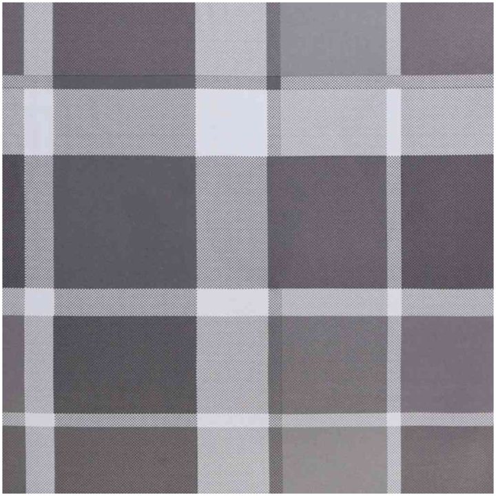 Hopfällbar solstol grå rutig 175x54x8,5 cm oxfordtyg vidaXL – bild 10