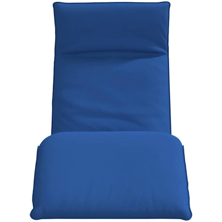 Hopfällbar solstol kungsblå 175x54x8,5 cm oxfordtyg vidaXL – bild 4
