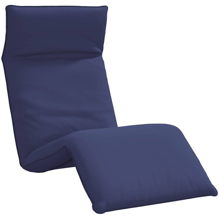Hopfällbar solstol marinblå 175x54x8,5 cm oxfordtyg vidaXL – bild 2