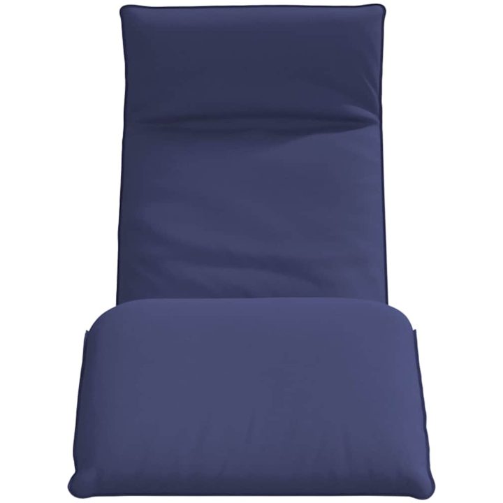 Hopfällbar solstol marinblå 175x54x8,5 cm oxfordtyg vidaXL – bild 4