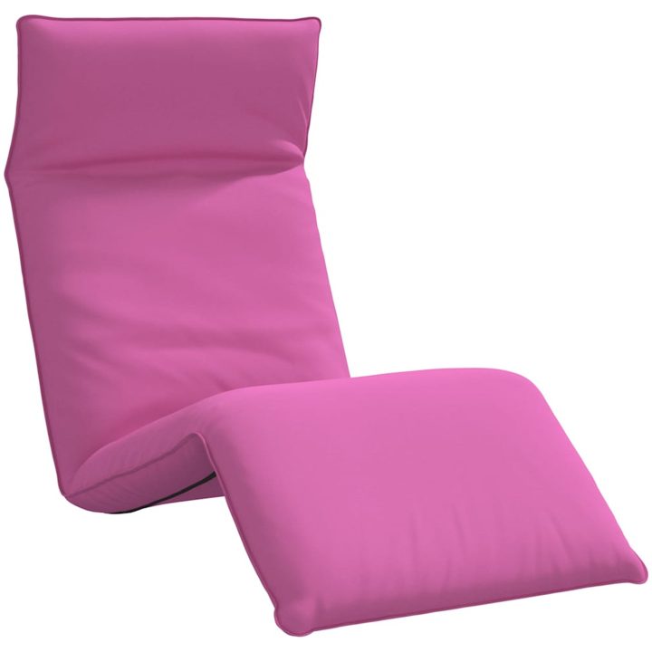 Hopfällbar solstol rosa 175x54x8,5 cm oxfordtyg vidaXL – bild 2