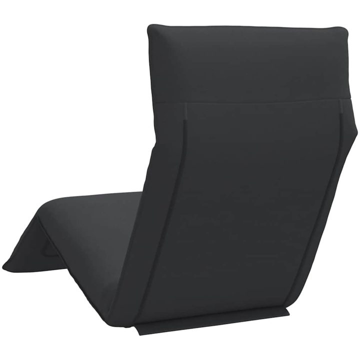 Hopfällbar solstol svart 175x54x8,5 cm oxfordtyg vidaXL – bild 6