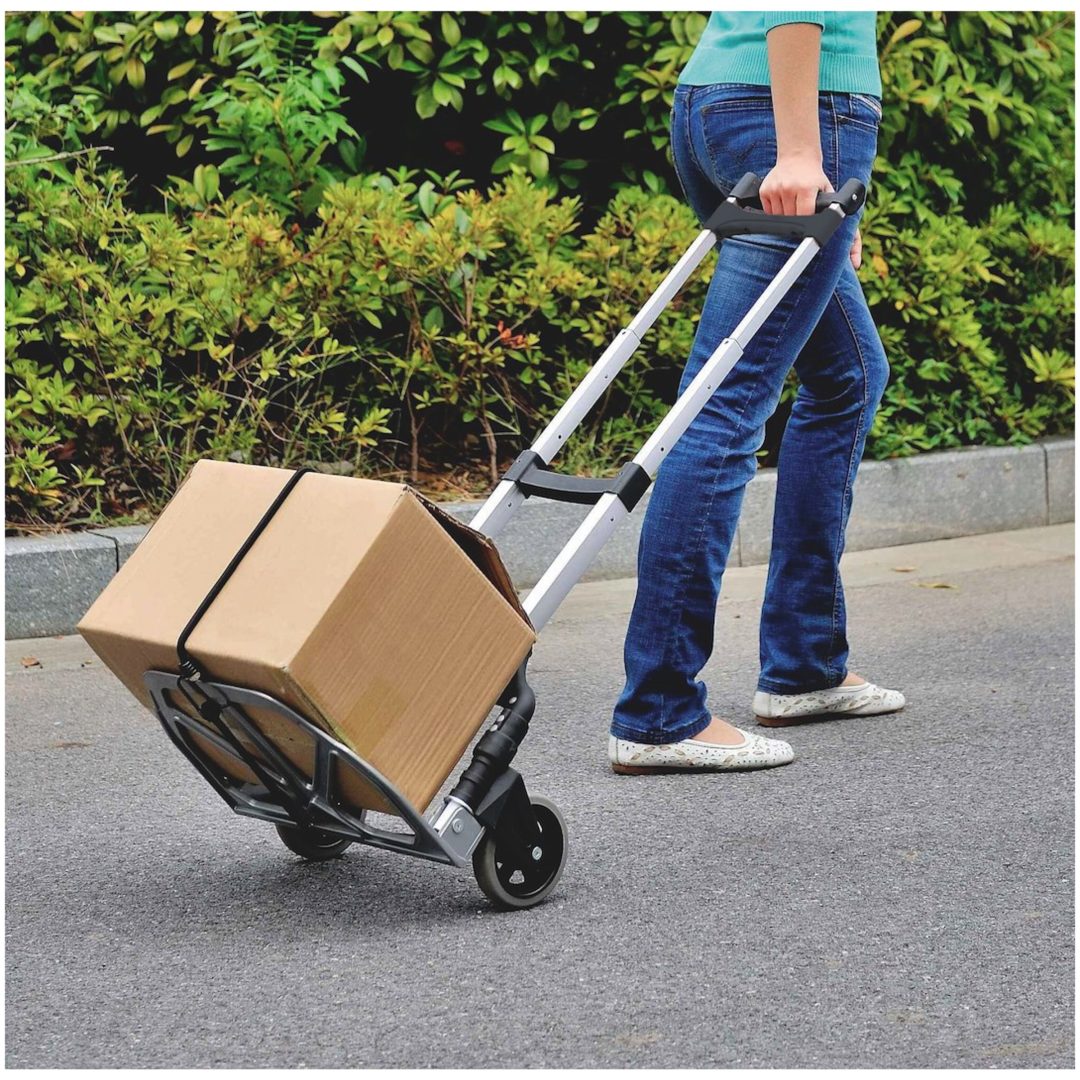 Hopfällbar transportkärra MALMBERGS – bild 3