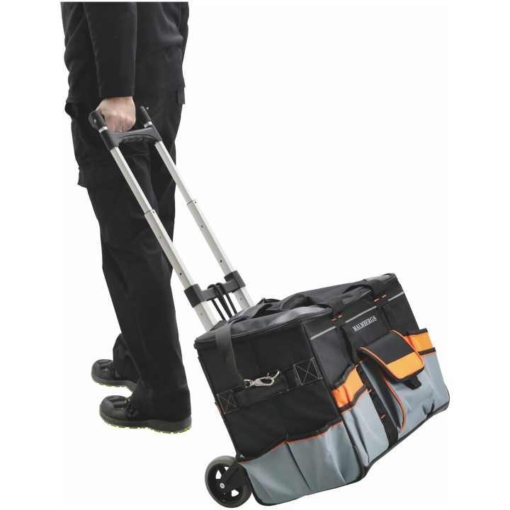 Hopfällbar transportkärra MALMBERGS – bild 2