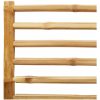 Hopfällbara trädgårdsstolar 2 st 43x54x88 cm bambu vidaXL – miniatyr 9