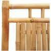 Hopfällbara trädgårdsstolar 2 st 53x66x99 cm bambu vidaXL – miniatyr 9
