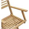 Hopfällbara trädgårdsstolar 4 st 54,5x61,5x86,5cm massiv akacia vidaXL – miniatyr 9