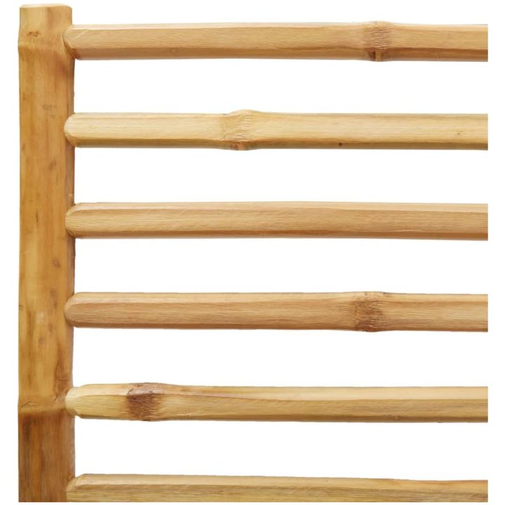 Hopfällbara trädgårdsstolar 6 st 43x54x88 cm bambu vidaXL – bild 9