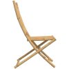 Hopfällbara trädgårdsstolar 8 st 46x66x99 cm bambu vidaXL – miniatyr 6